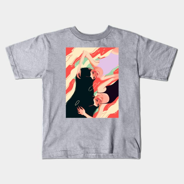 Float Kids T-Shirt by sblarts